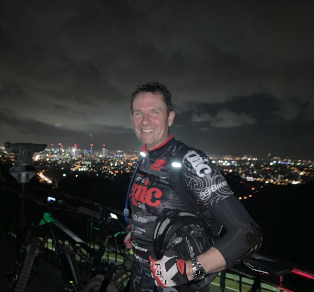 Matt Raad on mtb Brisbane
